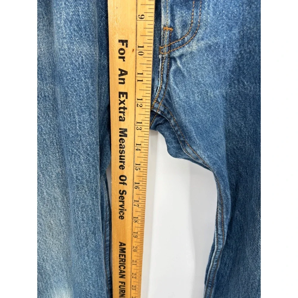 Levis 501 Men's 38x33 Y2K Era 2000's Light Distress Faded Skater / grungey Wash